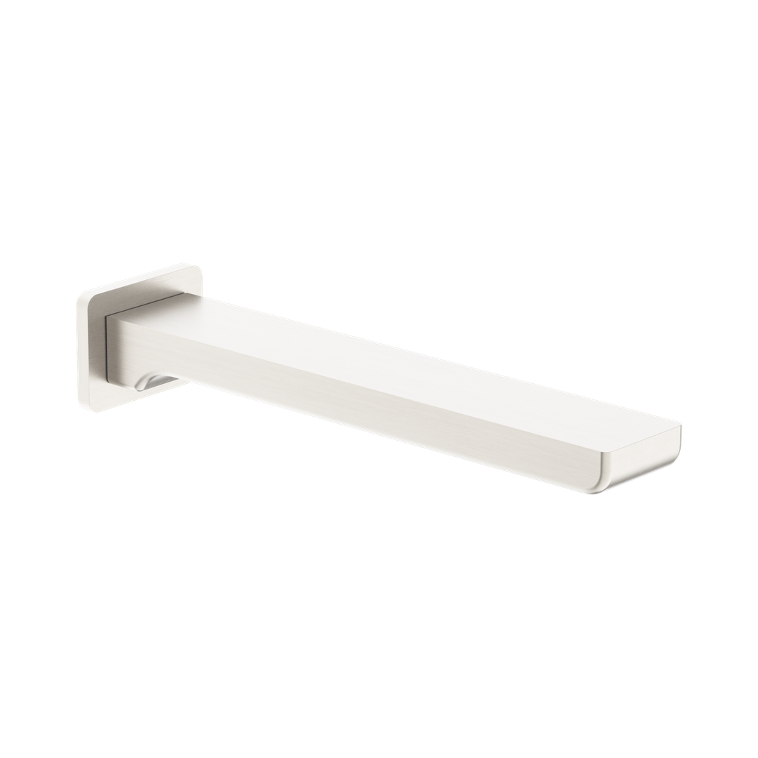 Nero Celia Fixed Bath Spout Only Brushed Nickel