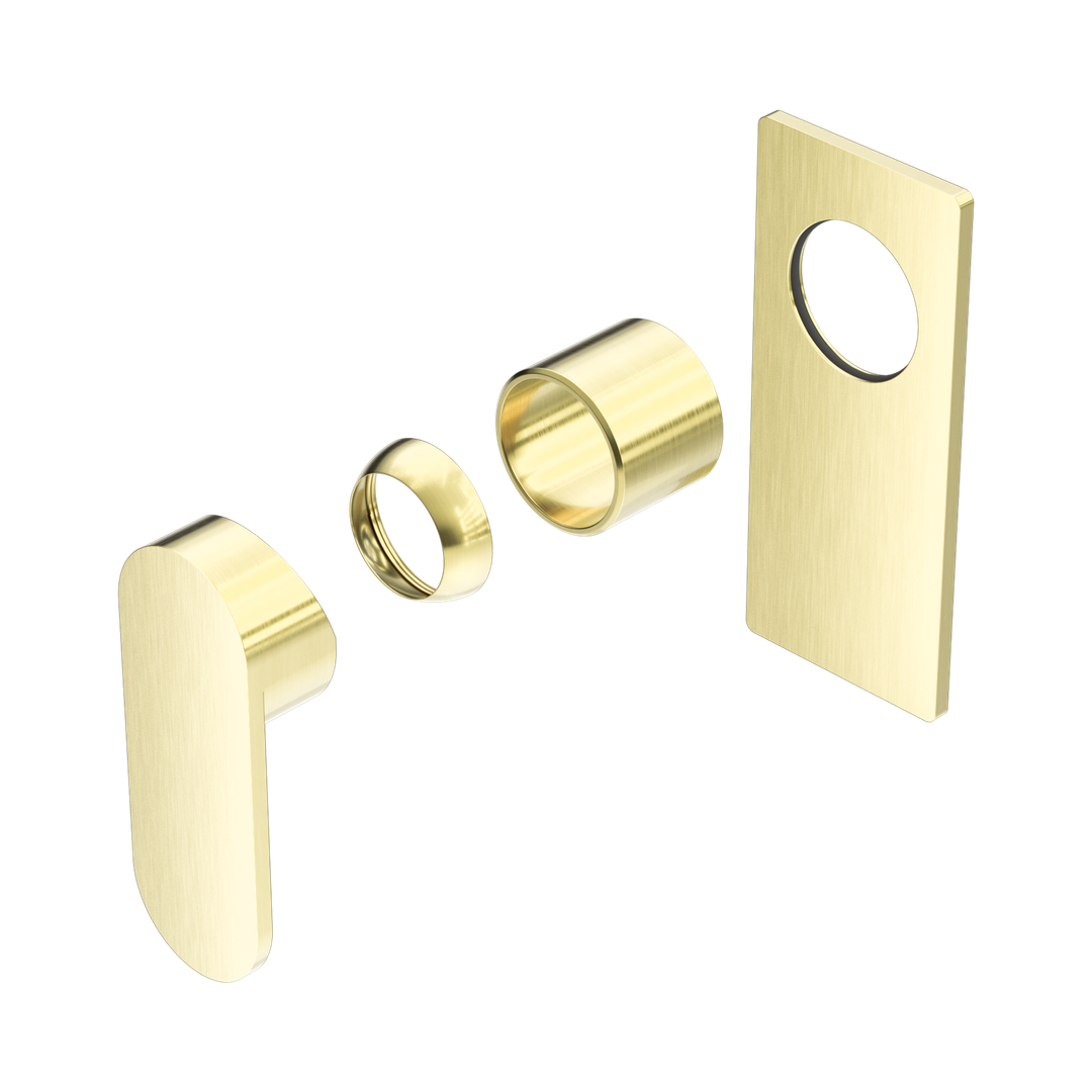 Nero Ecco Shower Mixer Trim Kits Only Brushed Gold