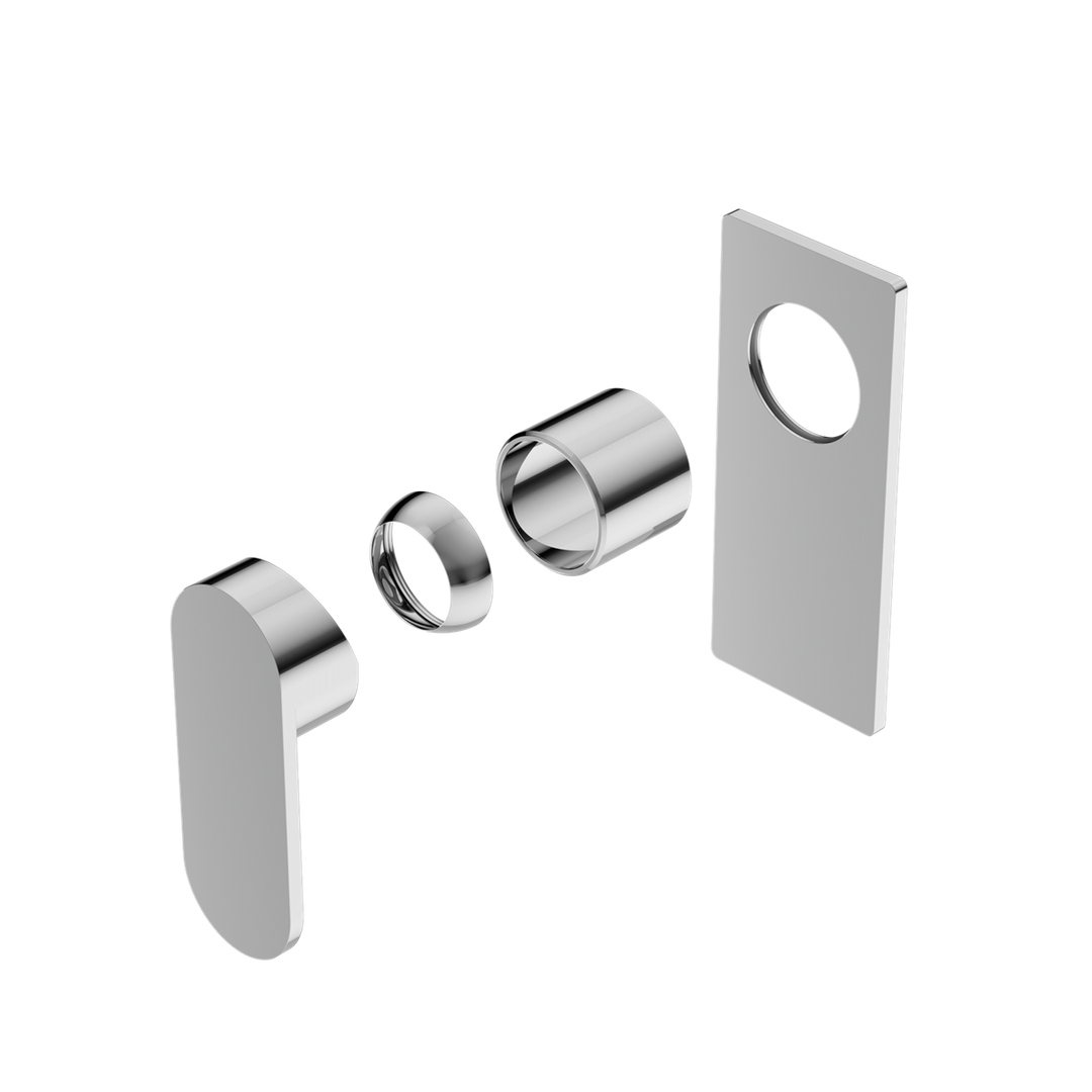 Nero Ecco Shower Mixer Trim Kits Only Chrome
