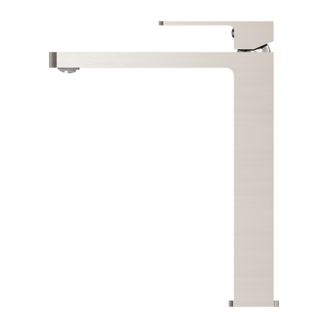 Nero Celia Tall Basin Mixer Brushed Nickel