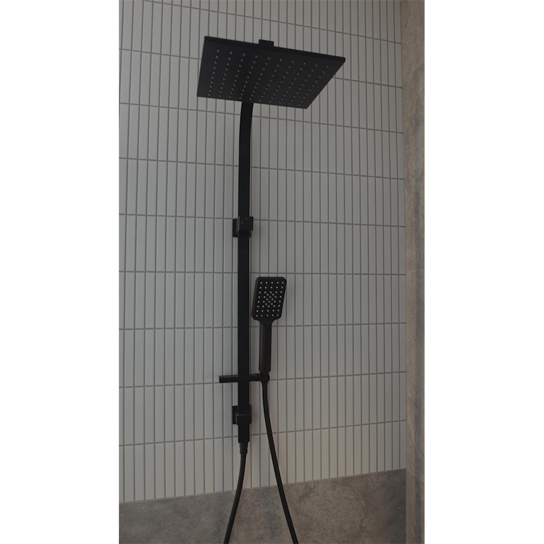 Nero Celia New Shower Set - Matt Black