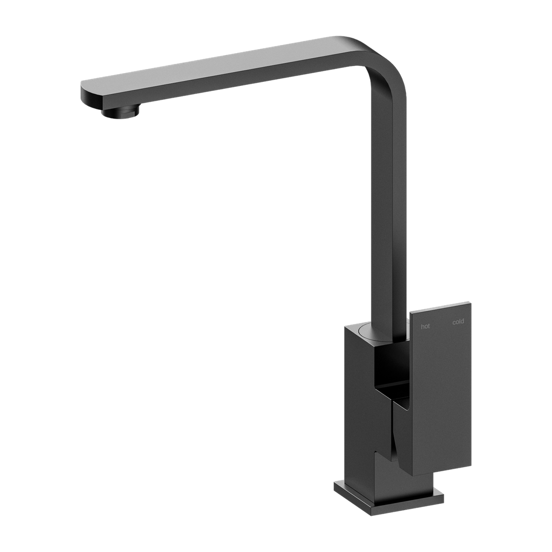 Nero Celia Kitchen Mixer Builders Range - Matt Black