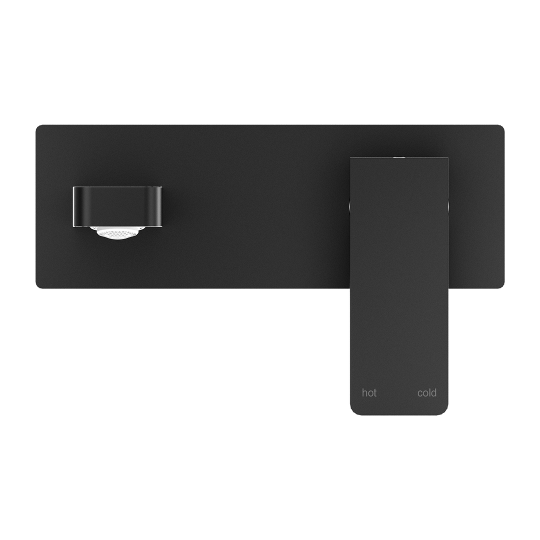 Nero Celia Wall Basin Mixer Matte Black