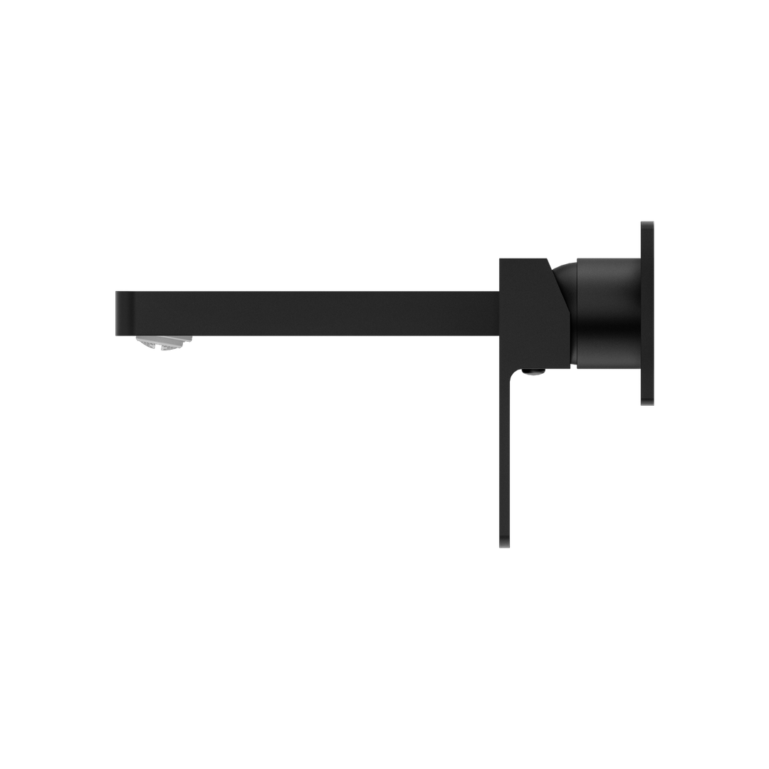 Nero Celia Wall Basin Mixer Matte Black