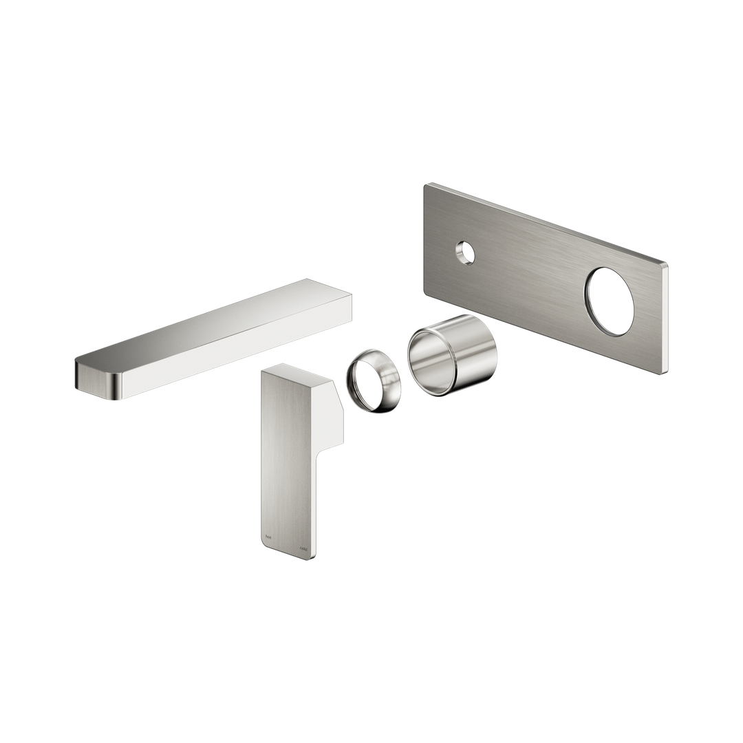 Nero Celia Wall Basin/Bath Mixer Trim Kits Only Brushed Nickel