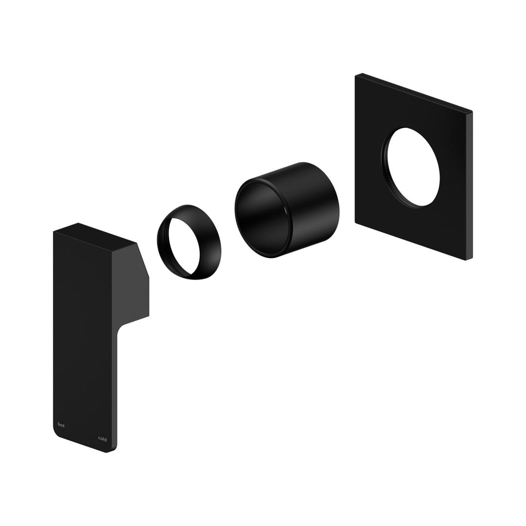 Nero Celia Shower Mixer Trim Kits Only Matte Black