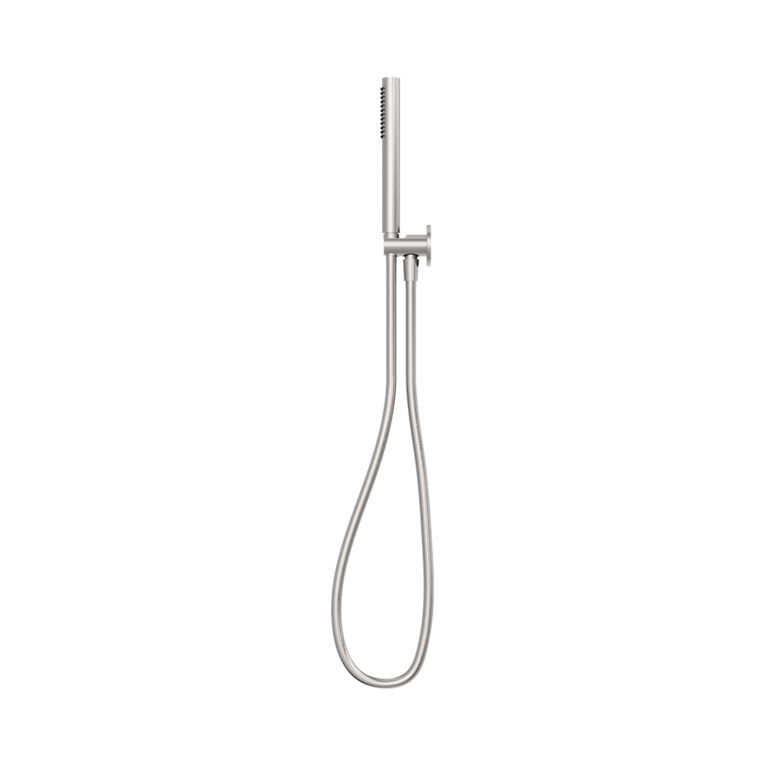 Nero Round Showeer Bracket Brushed Nickel