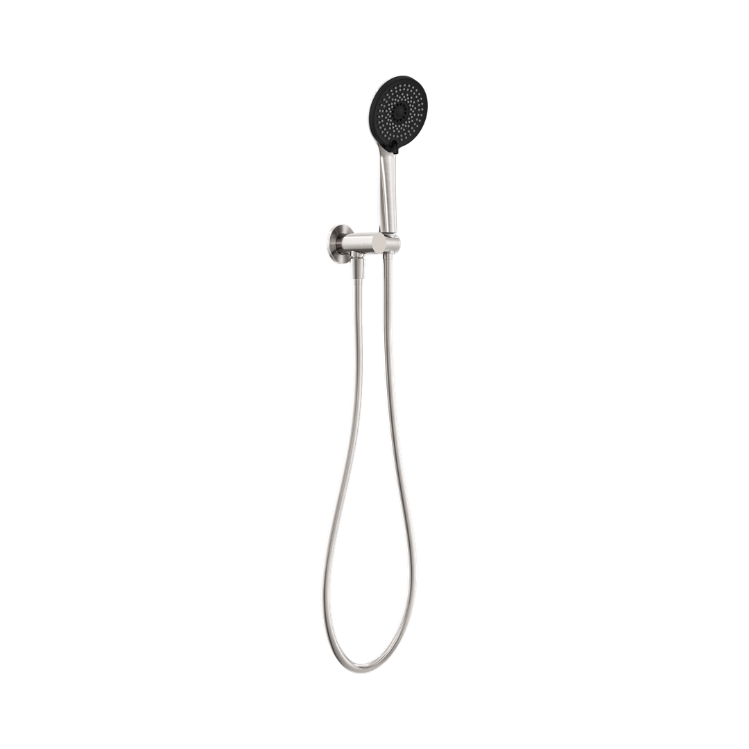 Project Round Nero Shower On Bracket 4 Star Rating - Brushed Nickel