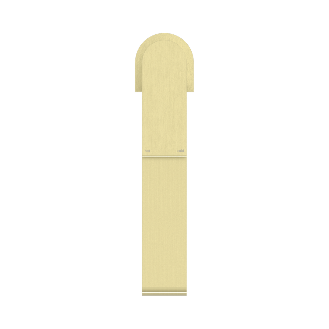 Nero Bianca Tall Basin Mixer Brushed Gold