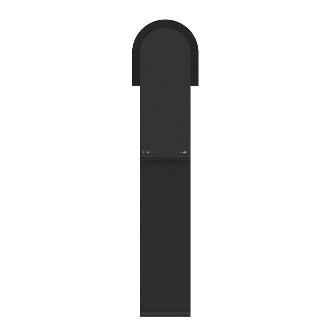 Nero Bianca Tall Basin Mixer Matt Black