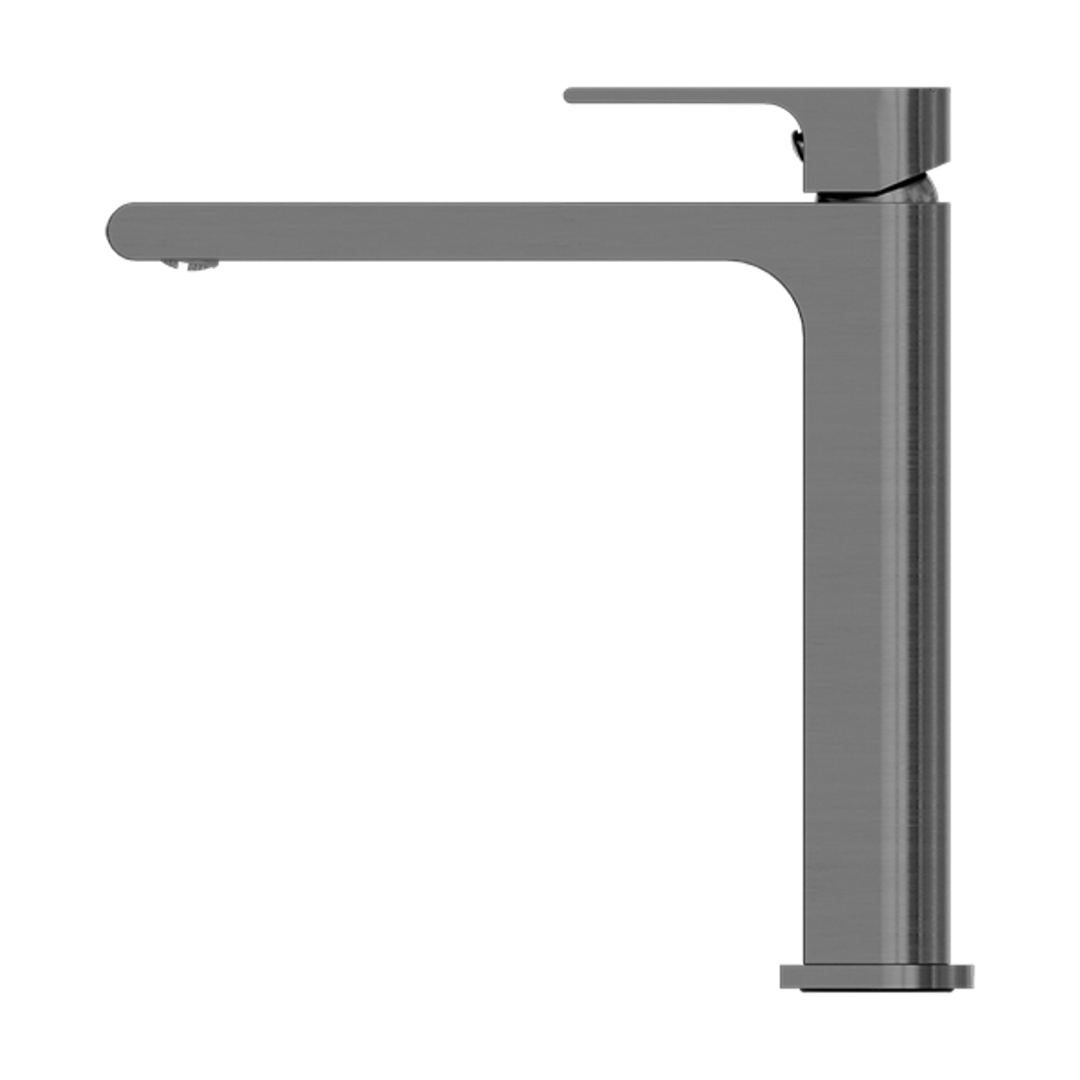 Nero Bianca Mid Tall Basin Mixer Gun Metal