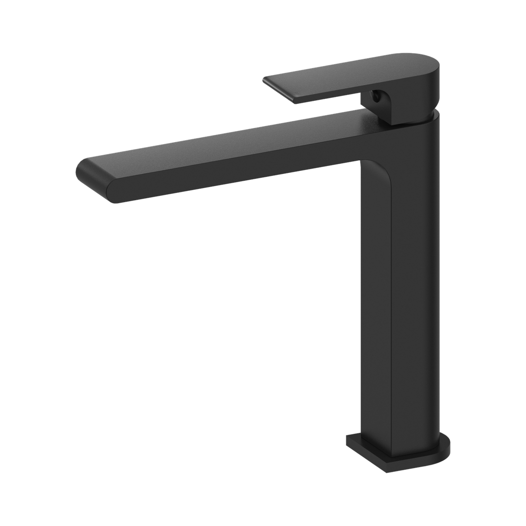 Nero Bianca Mid Tall Basin Mixer Matte Black