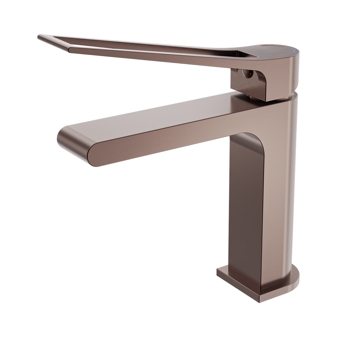Nero Bianca Care Basin Mixer Brushed Bronze
