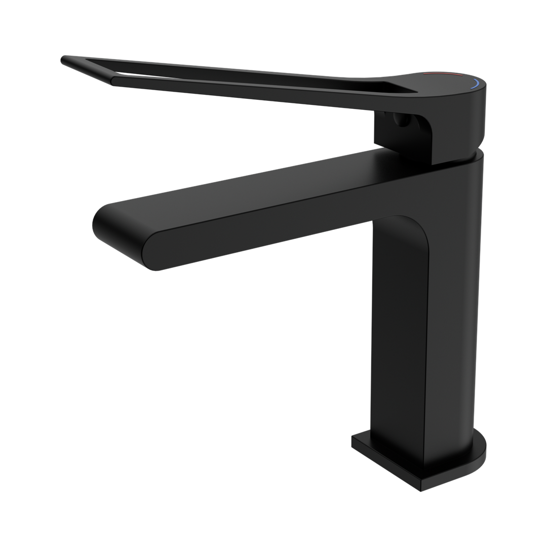Nero Bianca Care Basin Mixer Matte Black