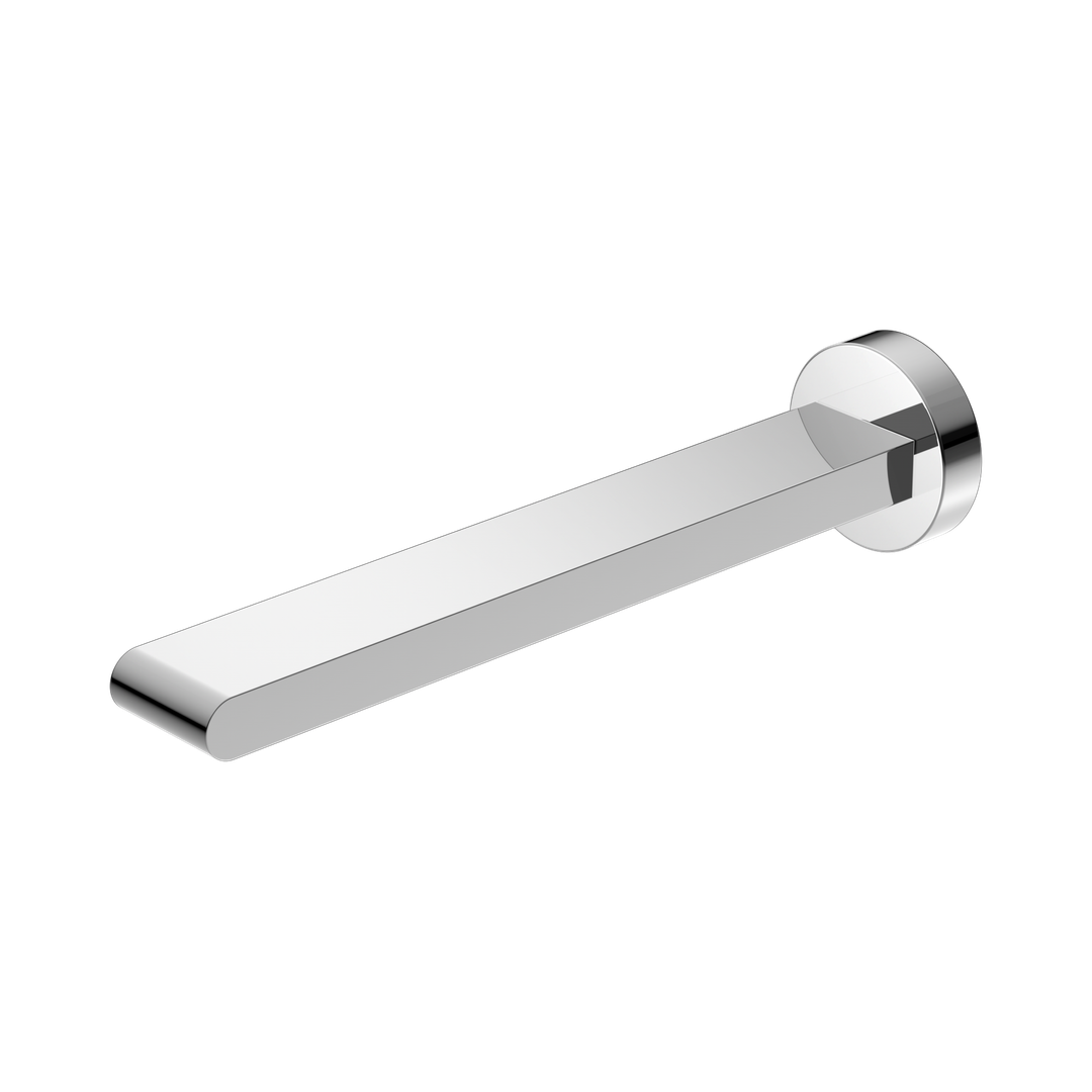 Nero Bianca Fixed Bath Spout Only 240Mm Chrome