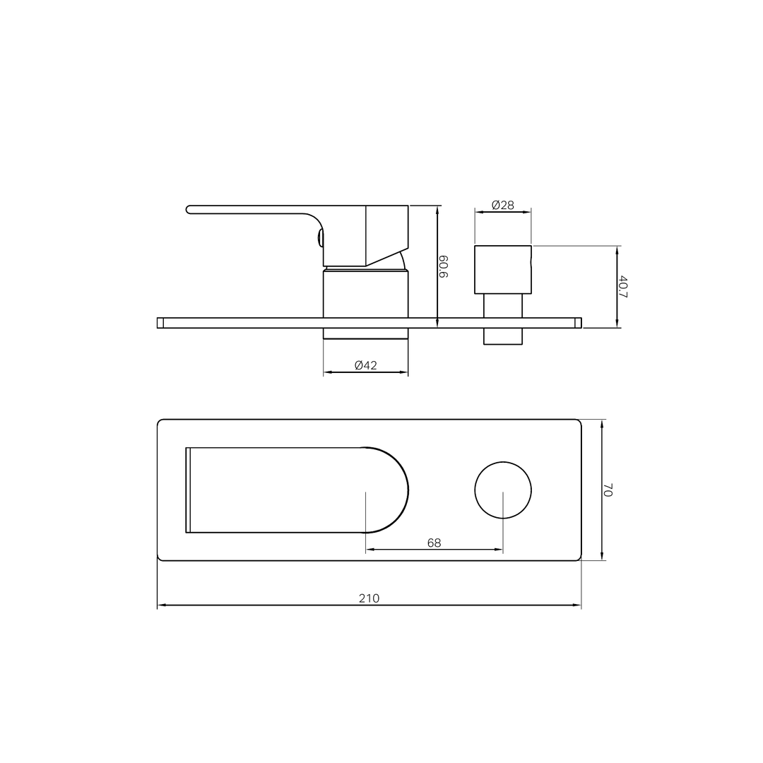 Nero Bianca Shower Mixer With Diverter Trim Kits Only Brushed Bronze
