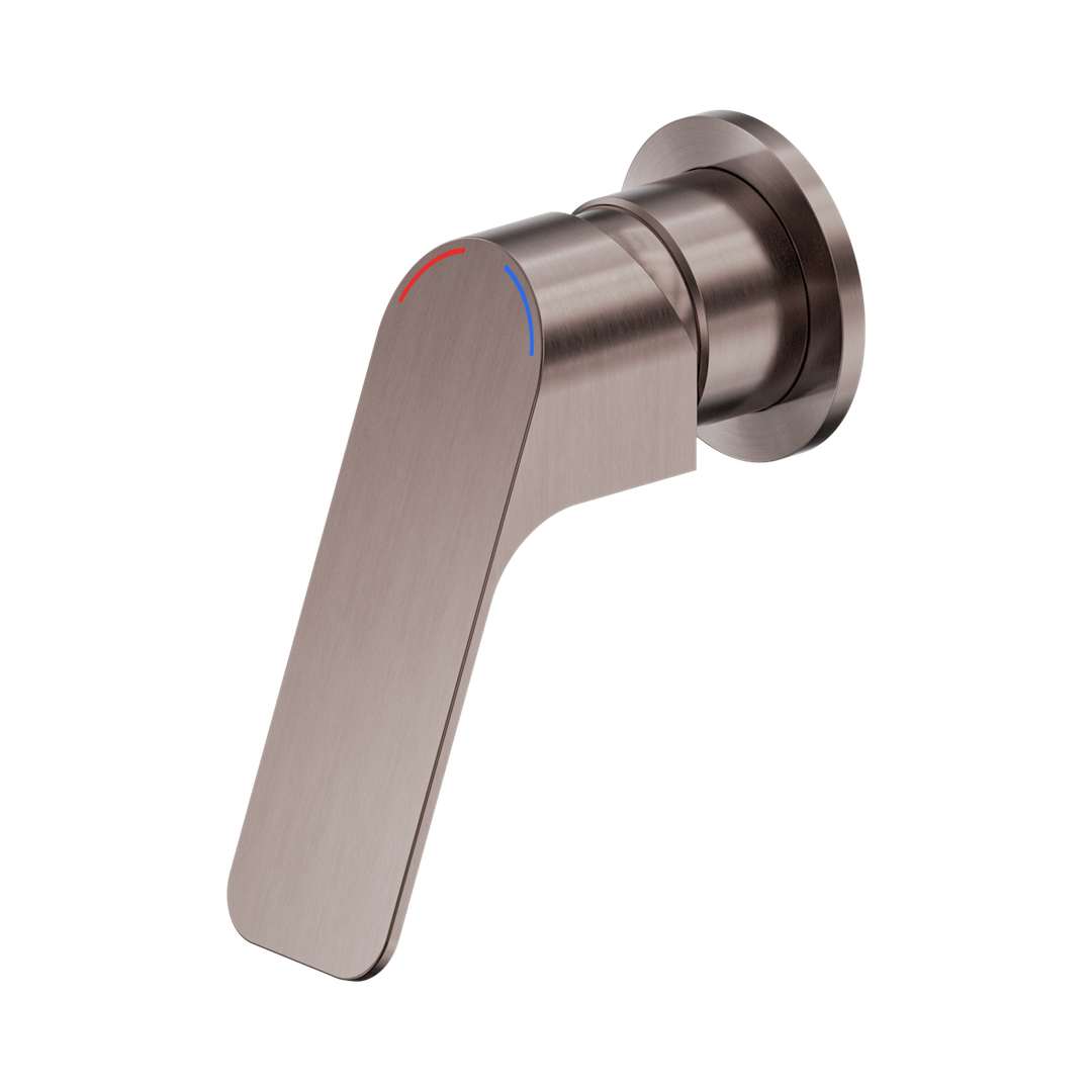 Nero Bianca Care Shower Mixer 60Mm Plate Brushed Bronze