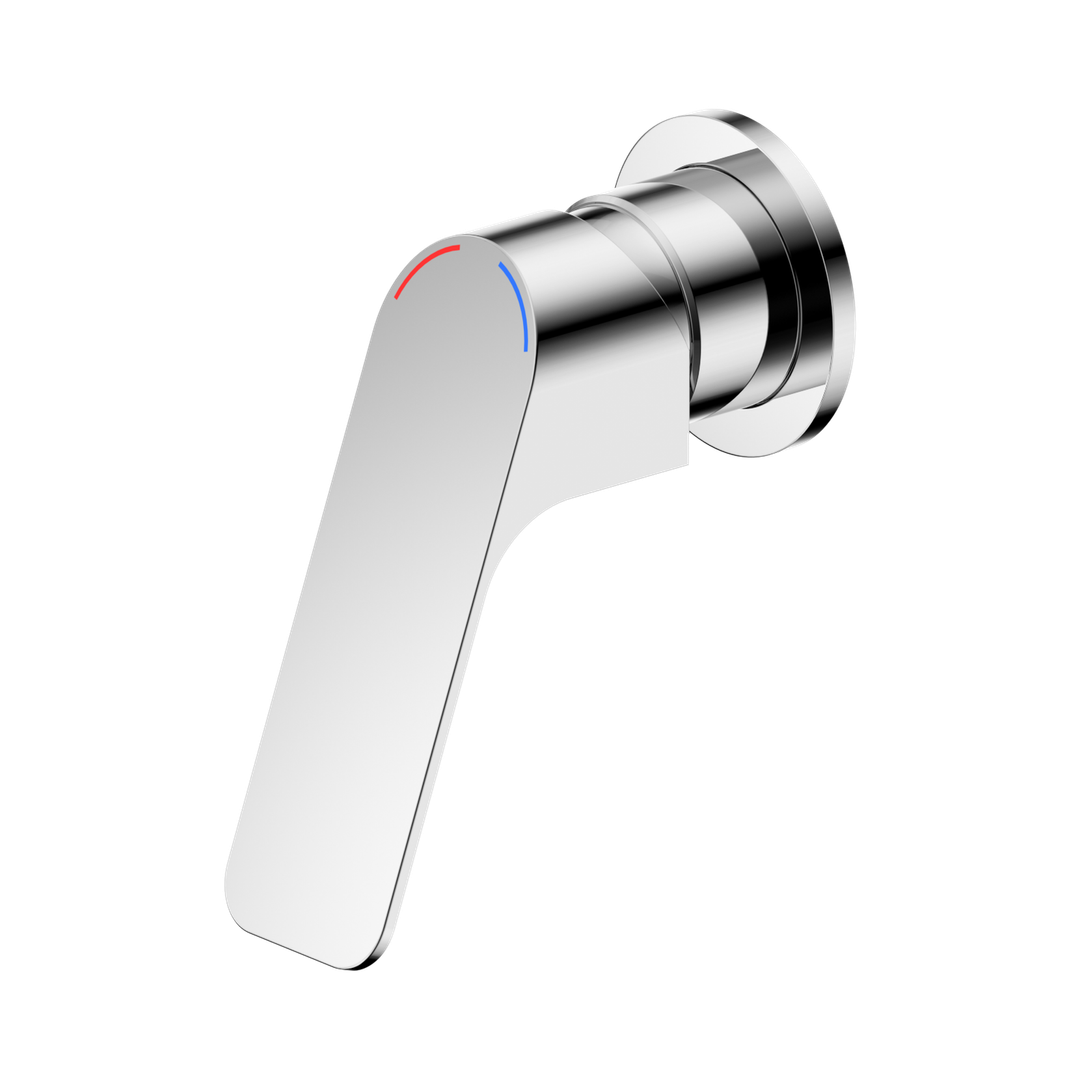 Nero Bianca Care Shower Mixer 60Mm Plate Chrome