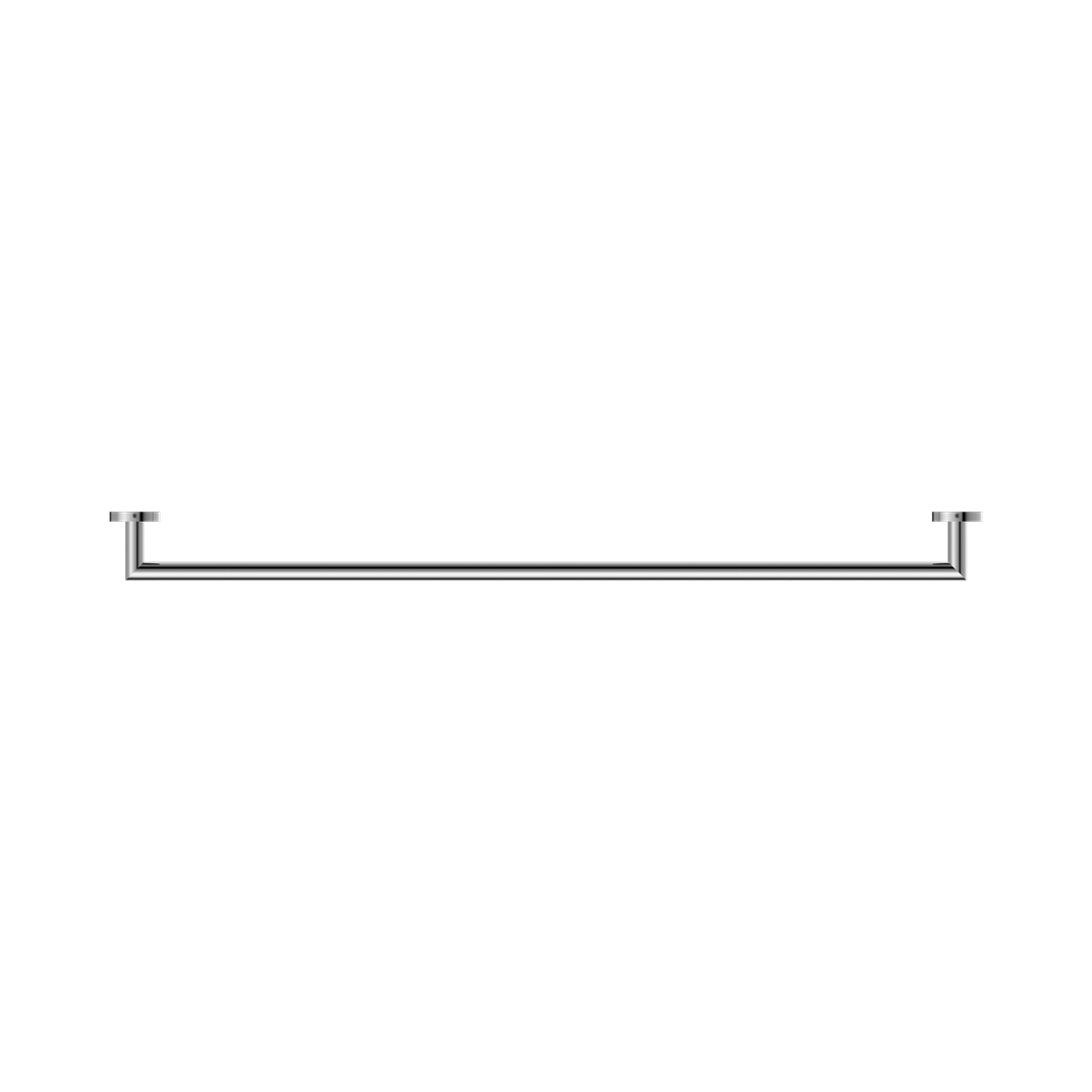 Nero Dolce 900Mm Single Towel Rail Chrome