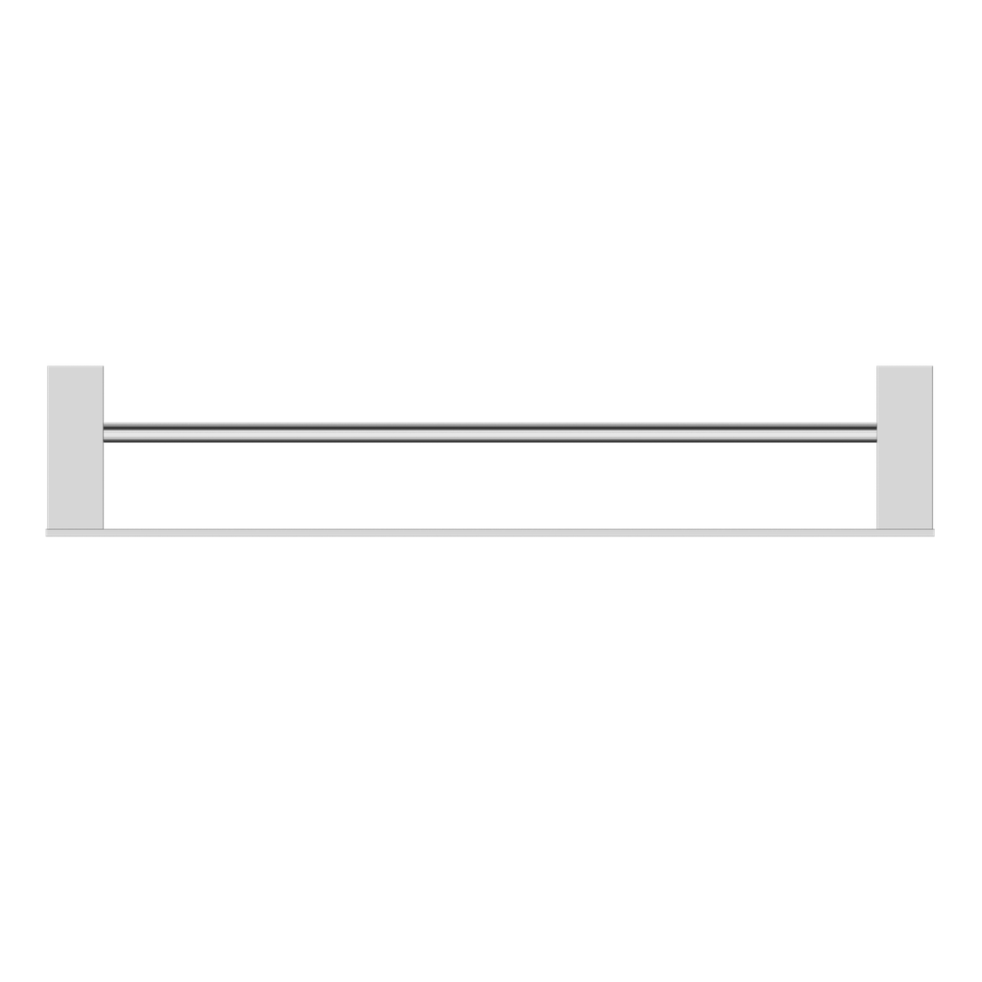 Nero Celia 600Mm Double Towel Rail Chrome