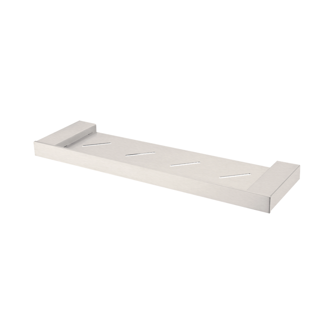 Nero Celia Metal Shelf Brushed Nickel