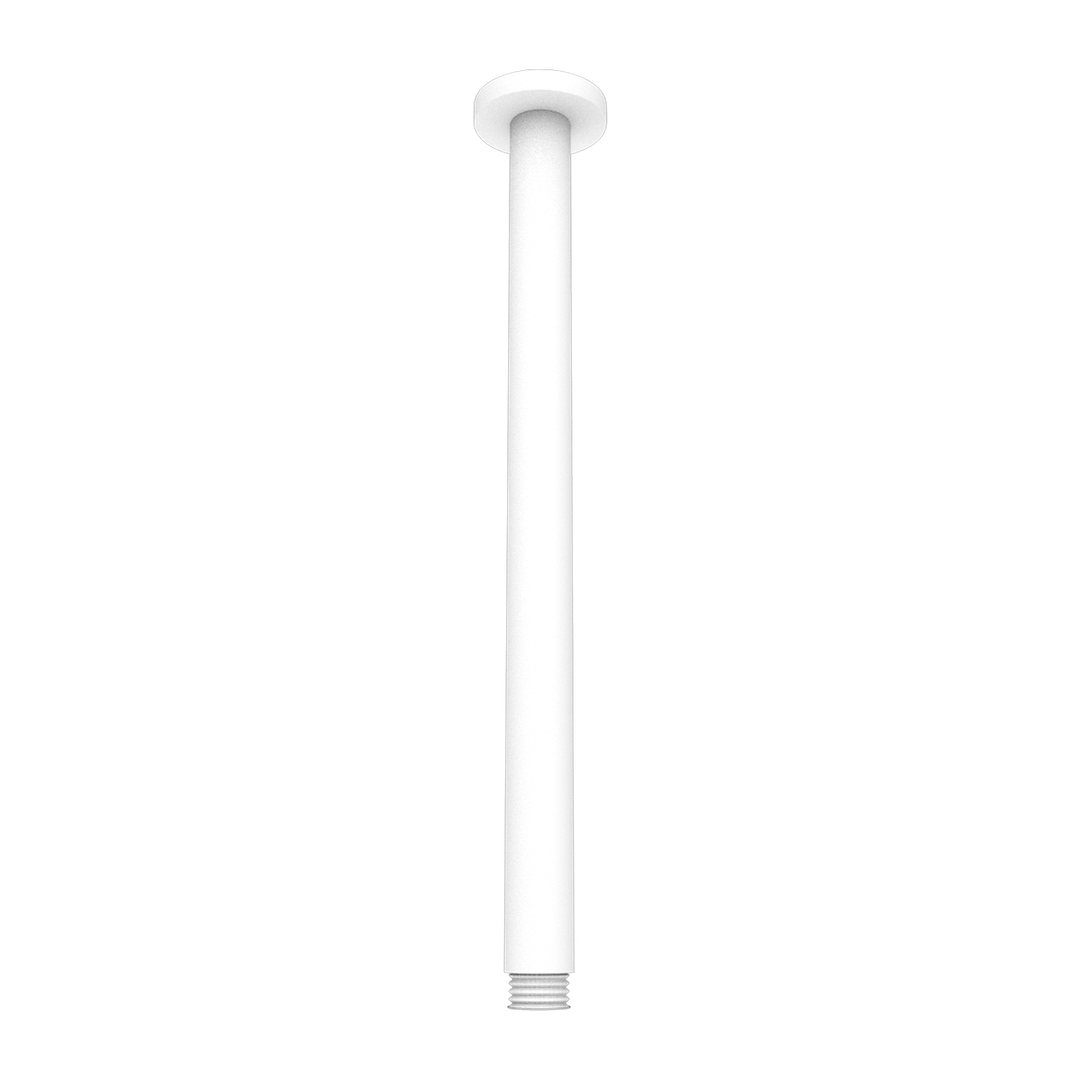 Nero Round Ceiling Arm 300mm Matte White Nr503300Mw