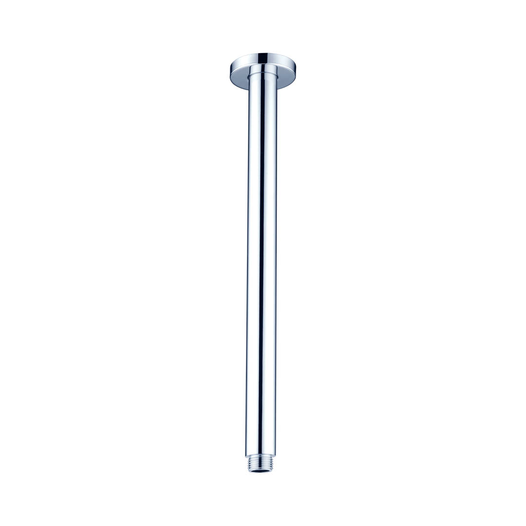 Nero Round Ceiling Arm 600Mm Length Chrome