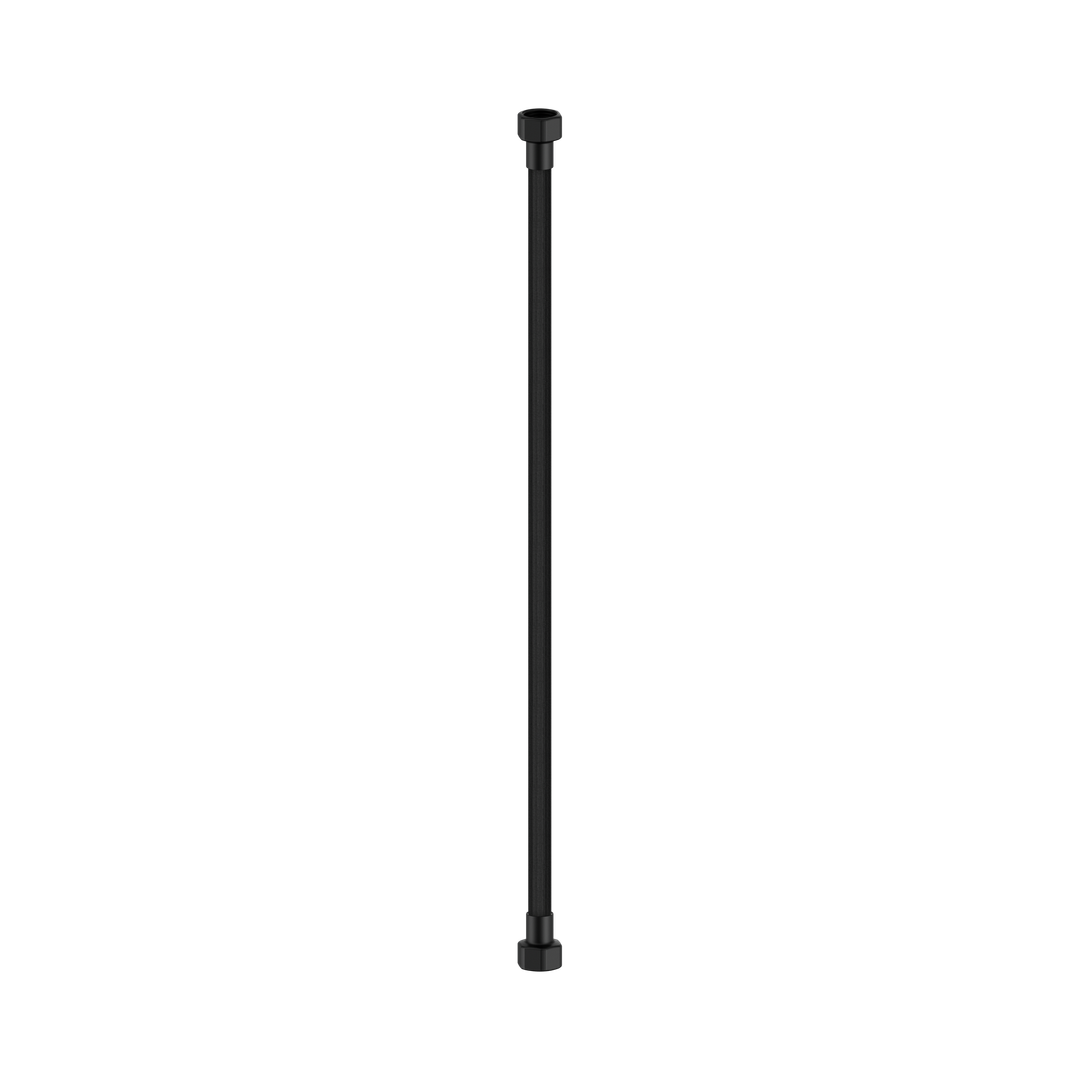Nero 500Mm Premium G1/2 Female Flexible Water Connector Hose Matte Black