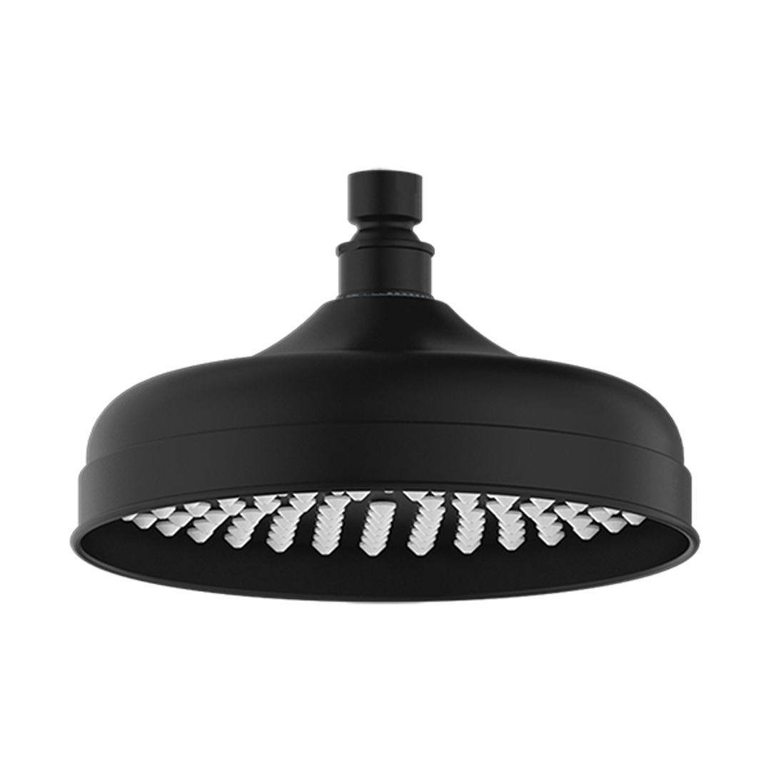 Nero York 200mm Shower Head Matte Black