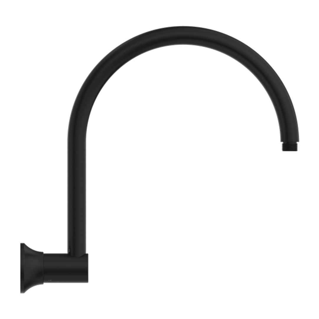 Nero York Shower Arm Matte Black