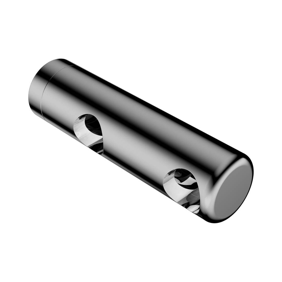Nero Mecca Care Make Your Own 25Mm Grab Rail Double Towel Bracket Right Chrome