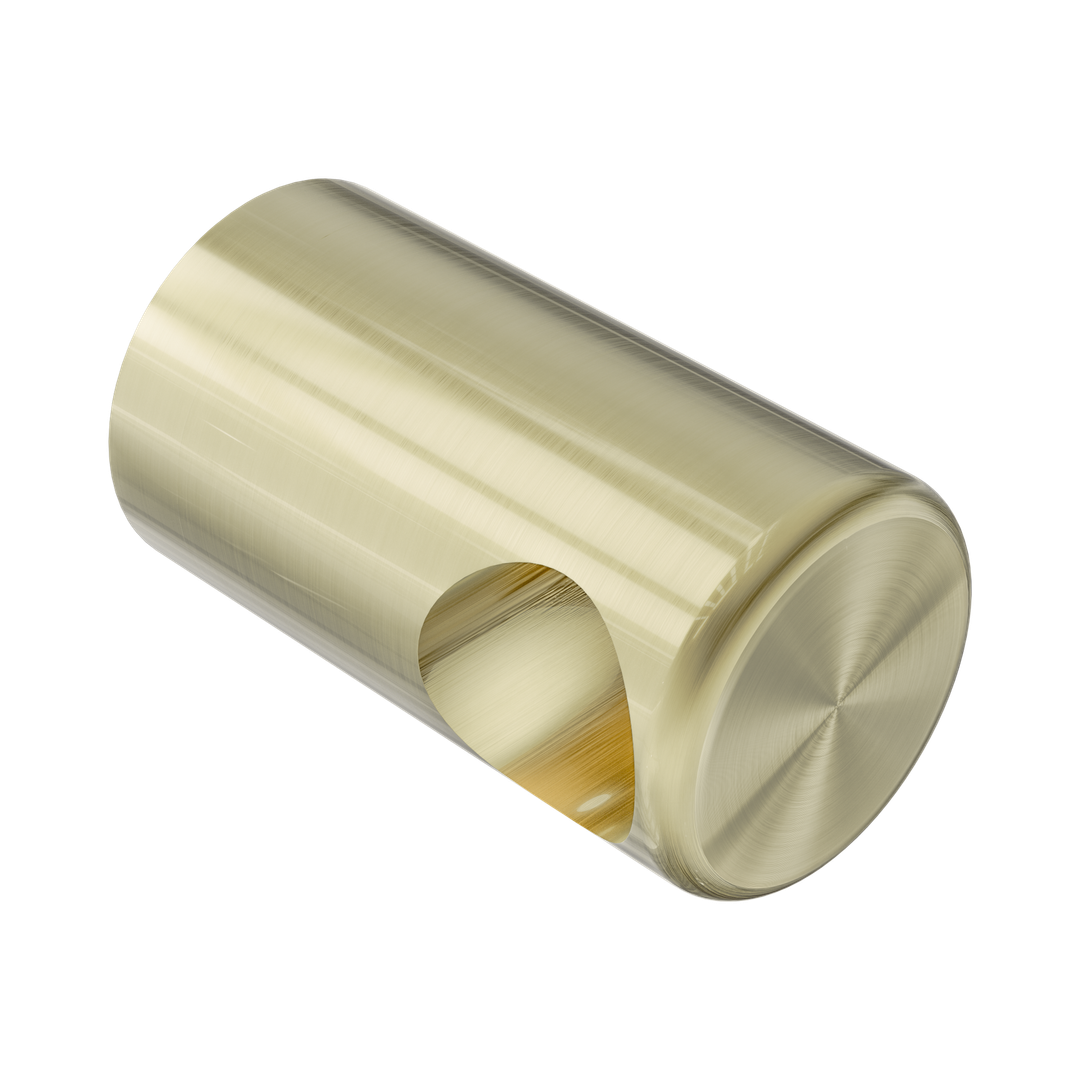 Nero Mecca Care Make Your Own 32Mm Grab Rail End Bracket Brushed Gold