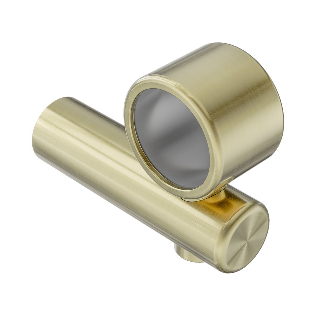 Nero Mecca Care Make Your Own 32Mm Hand Rail Undermount Mid Bracket Brushed Gold