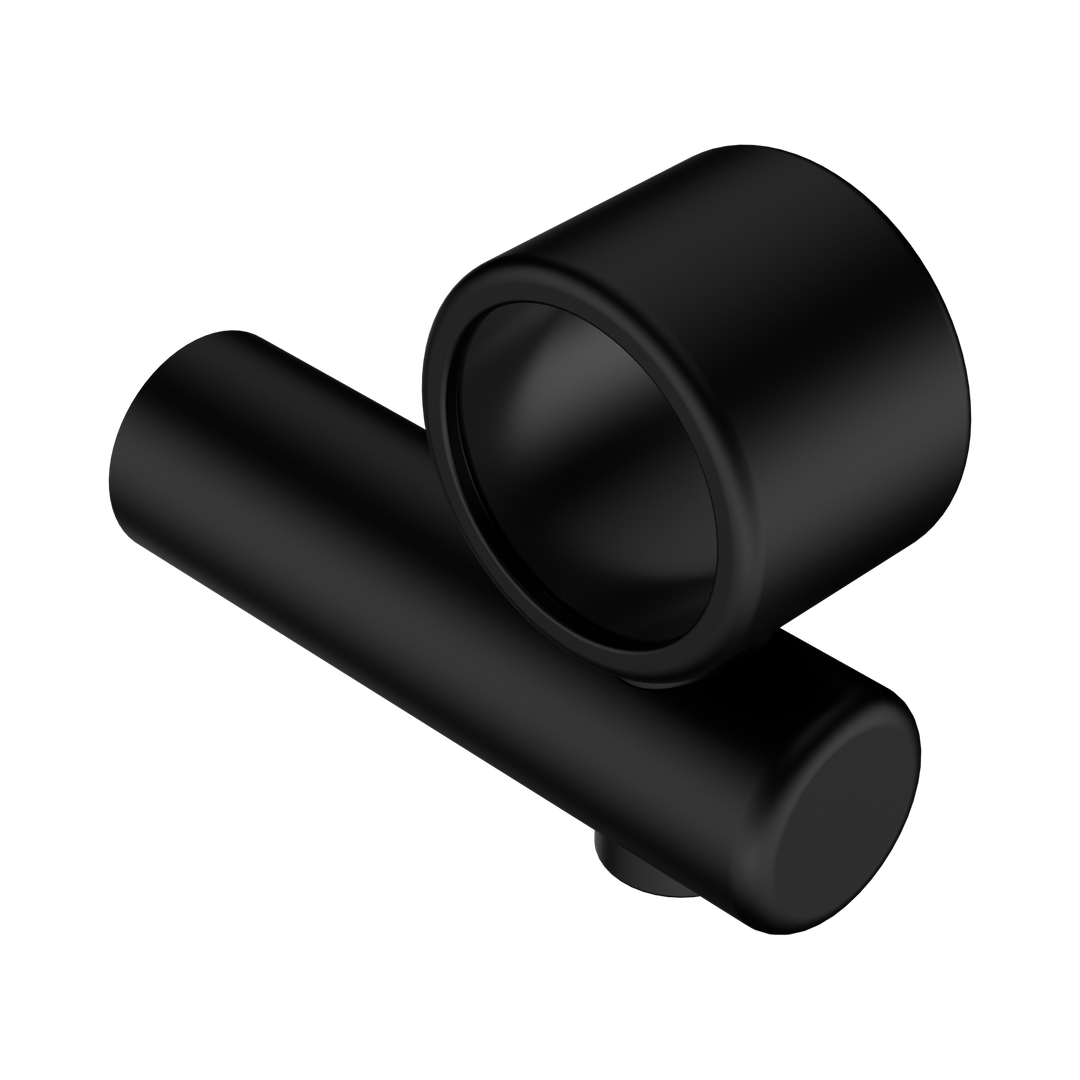 Nero Mecca Care Make Your Own 32Mm Hand Rail Undermount Mid Bracket Matte Black