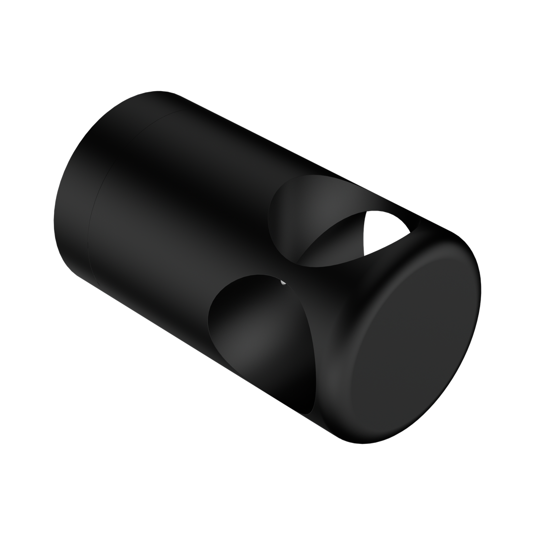 Nero Mecca Care Make Your Own 32Mm Grab Rail T Bar Bracket Matte Black