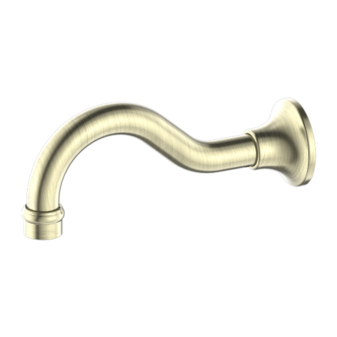 NERO YORK BASIN/BATH SPOUT ONLY AGED BRASS