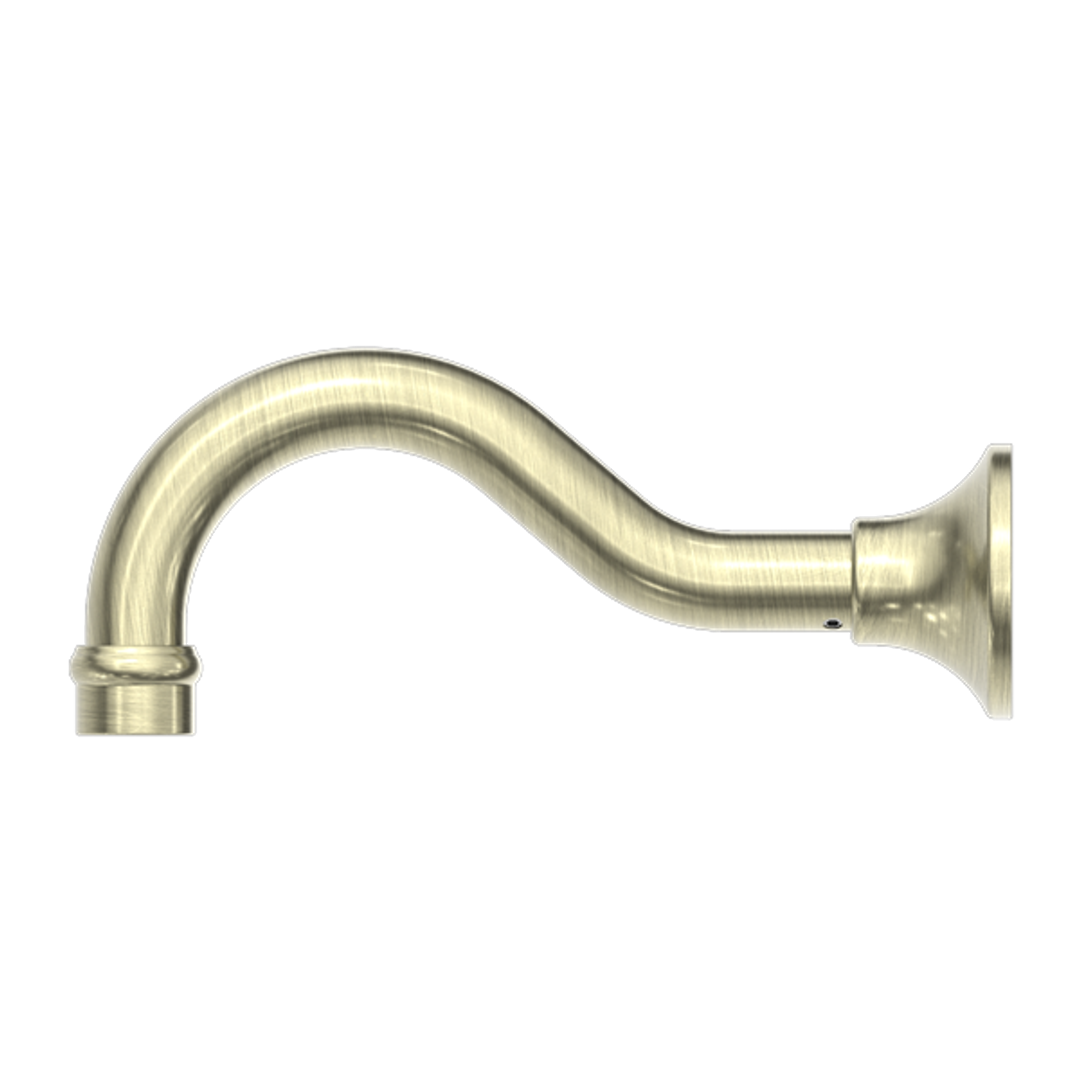 NERO YORK BASIN/BATH SPOUT ONLY AGED BRASS