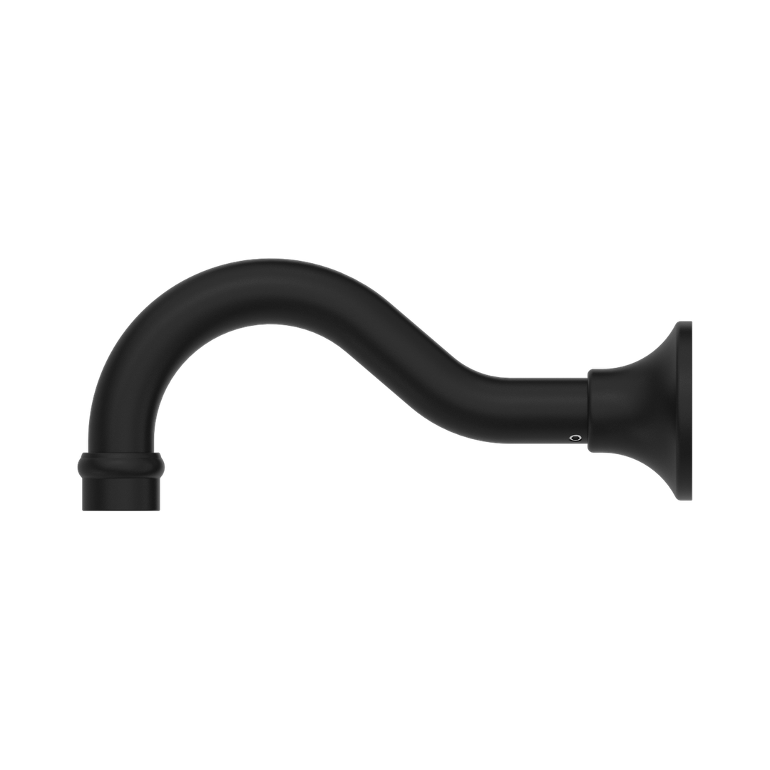 NERO YORK BASIN/BATH SPOUT ONLY MATTE BLACK