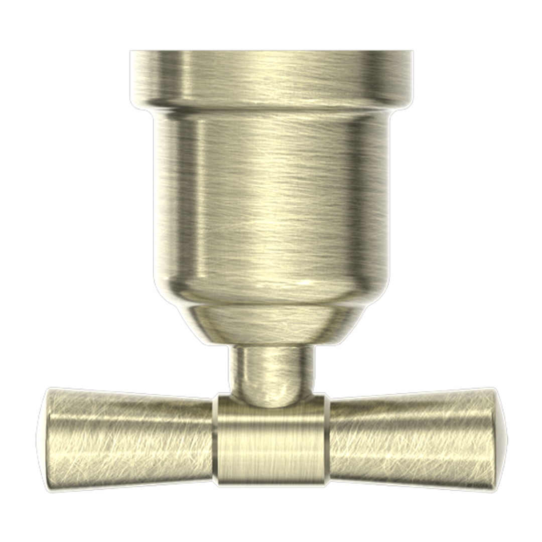 Nero York Robe Hook Aged Brass