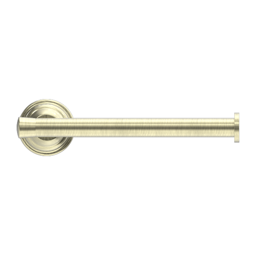 Nero York Toilet Roll Holder Aged Brass
