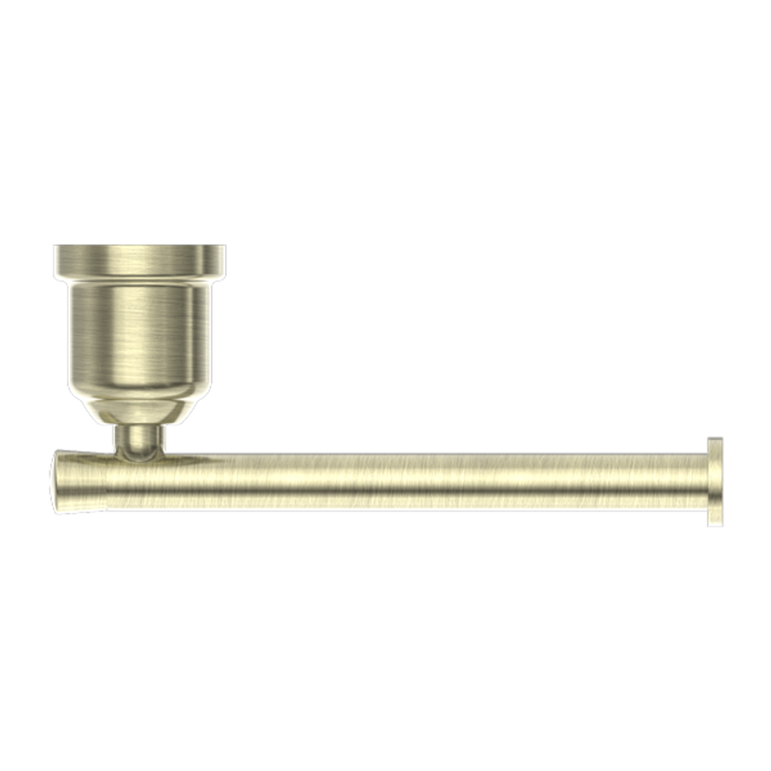 Nero York Toilet Roll Holder Aged Brass