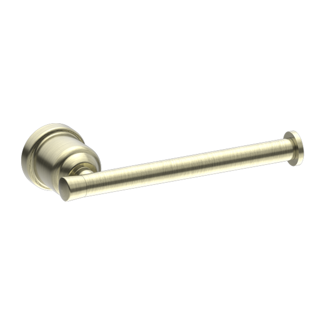 Nero York Toilet Roll Holder Aged Brass