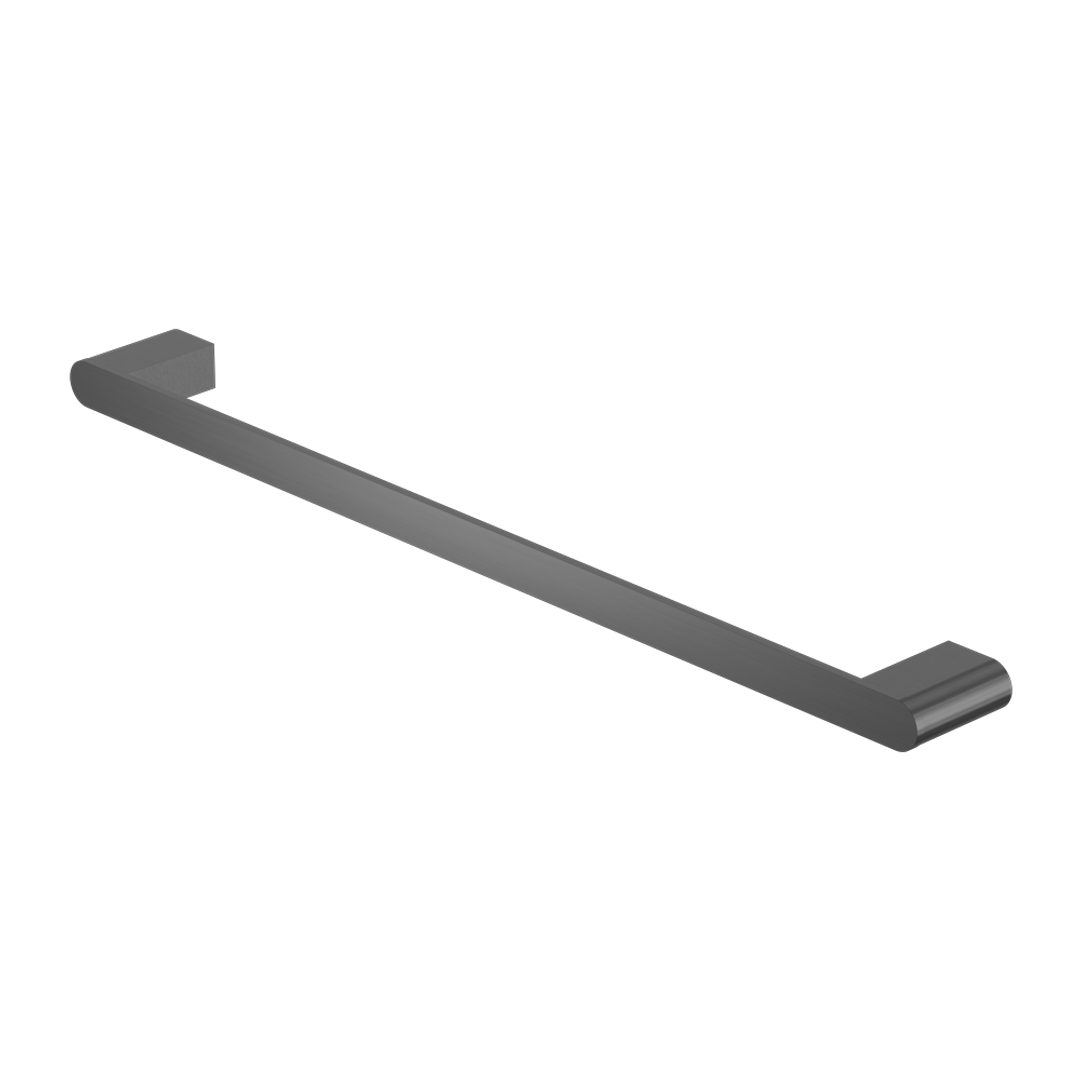 Nero Bianca Single Towel Rail 600Mm Gun Metal