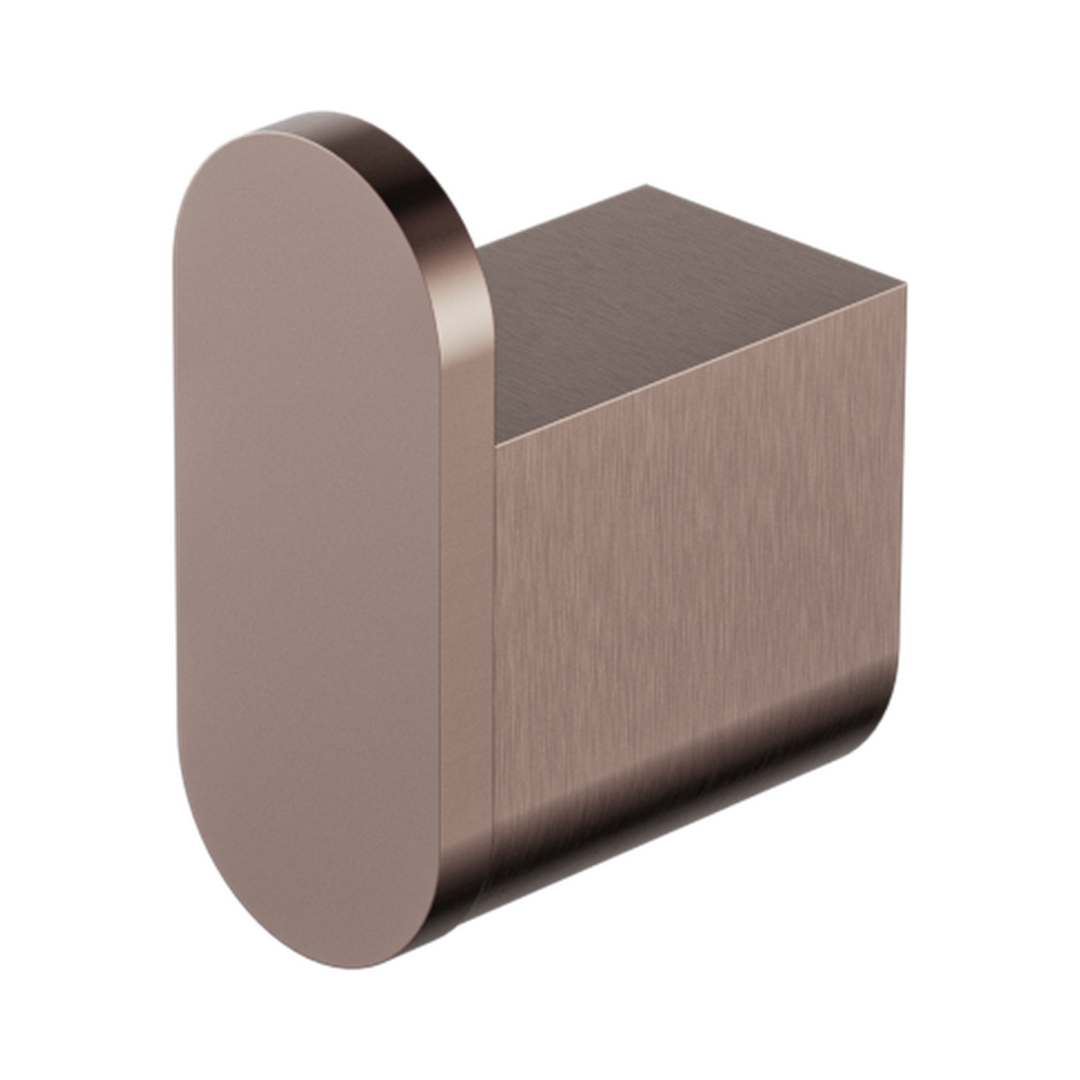 Nero Bianca Robe Hook Brushed Bronze