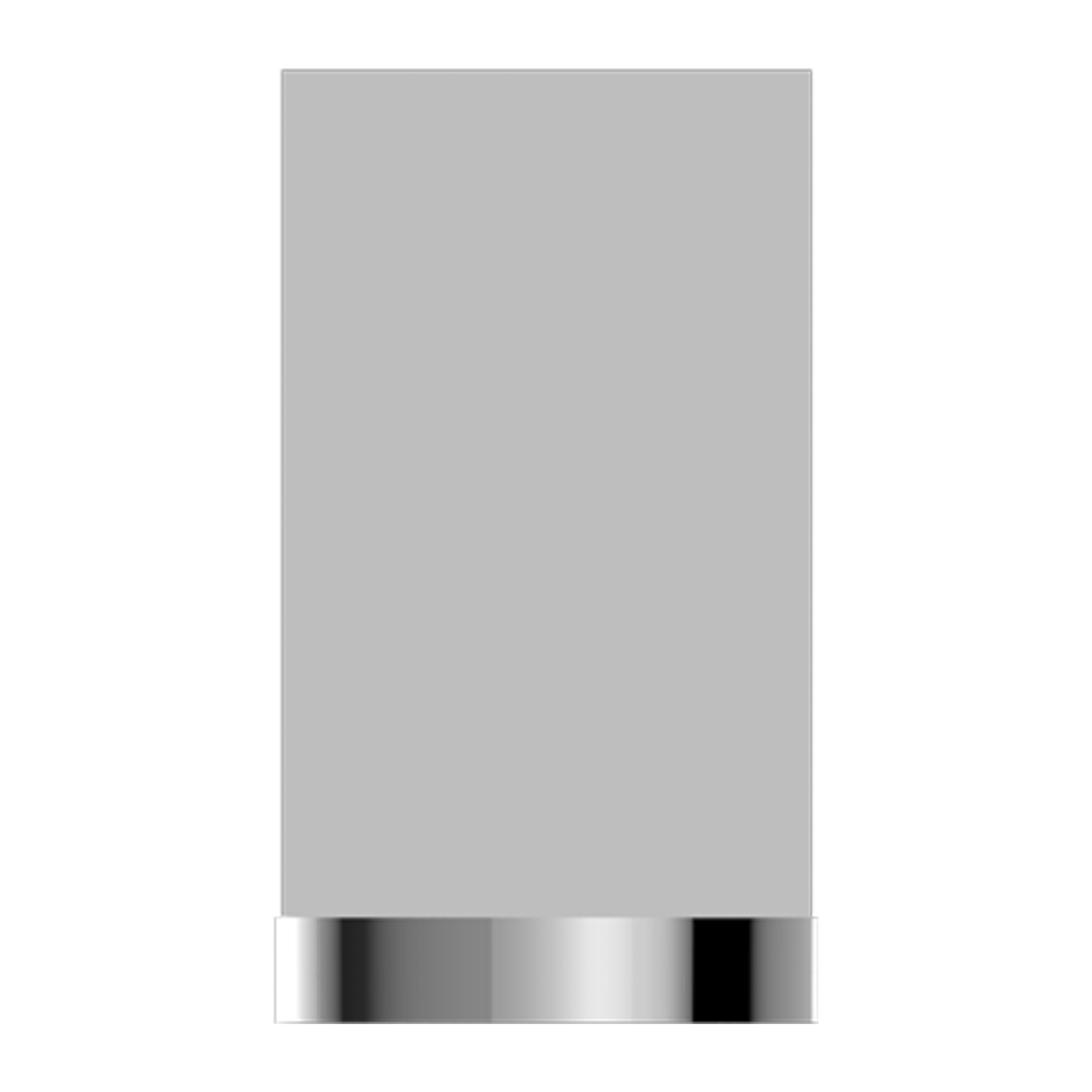 Nero Bianca Robe Hook Chrome