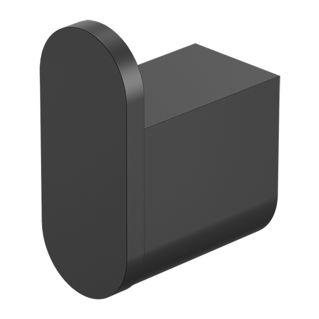 Nero Bianca Robe Hook Matt Black