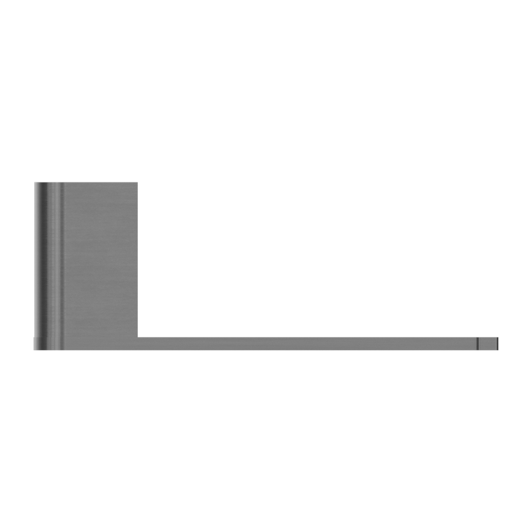 Nero Bianca Toilet Roll Holder - Gun Metal Grey