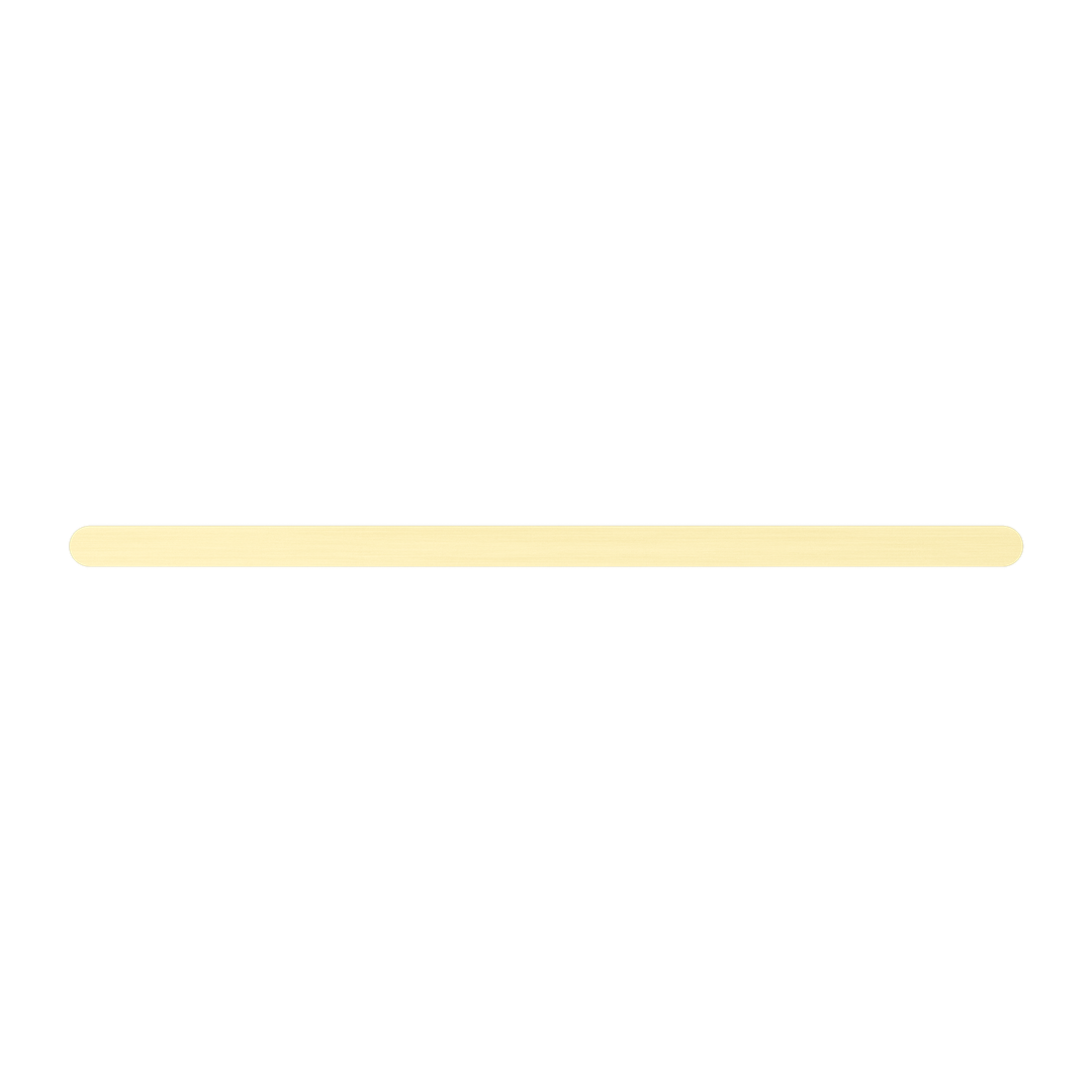 Nero Bianca Towel Rack Brushed Gold