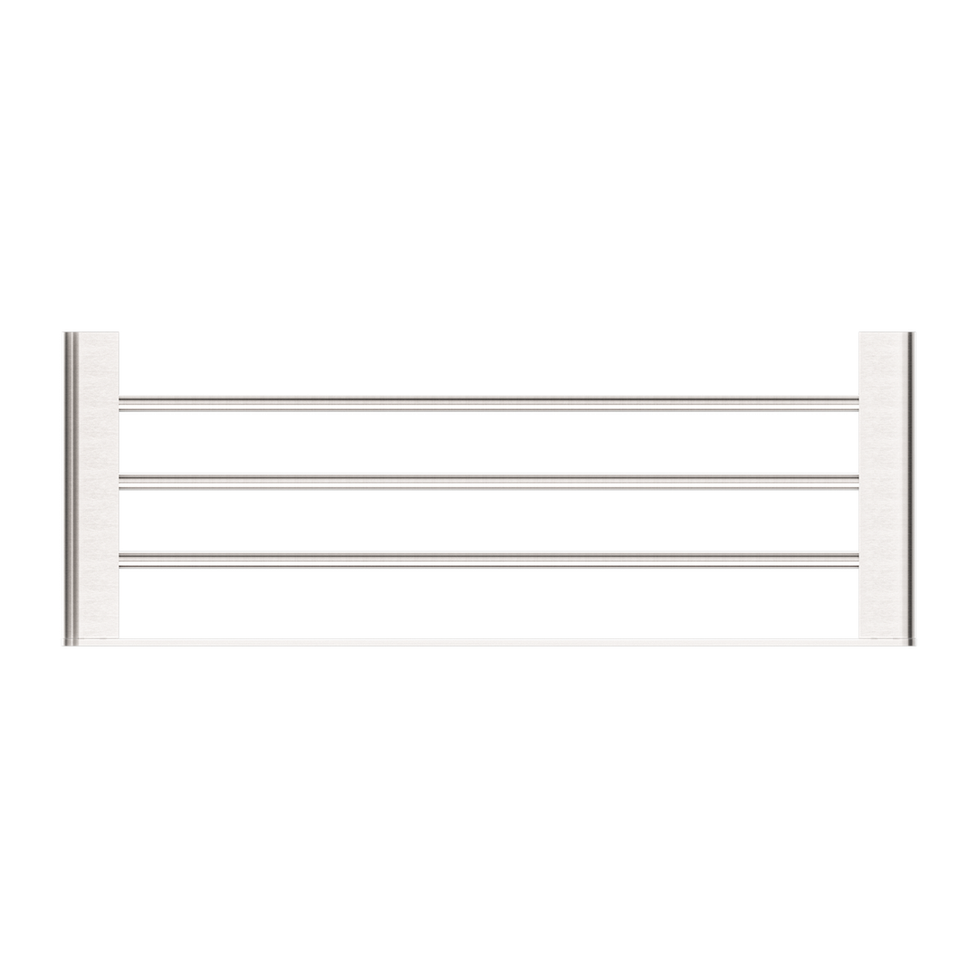 Nero Bianca Towel Rack Brushed Nickel