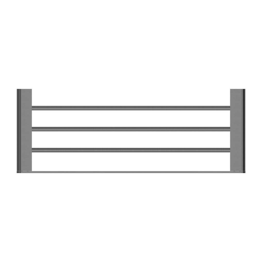 Nero Bianca Towel Rack Gun Metal Grey